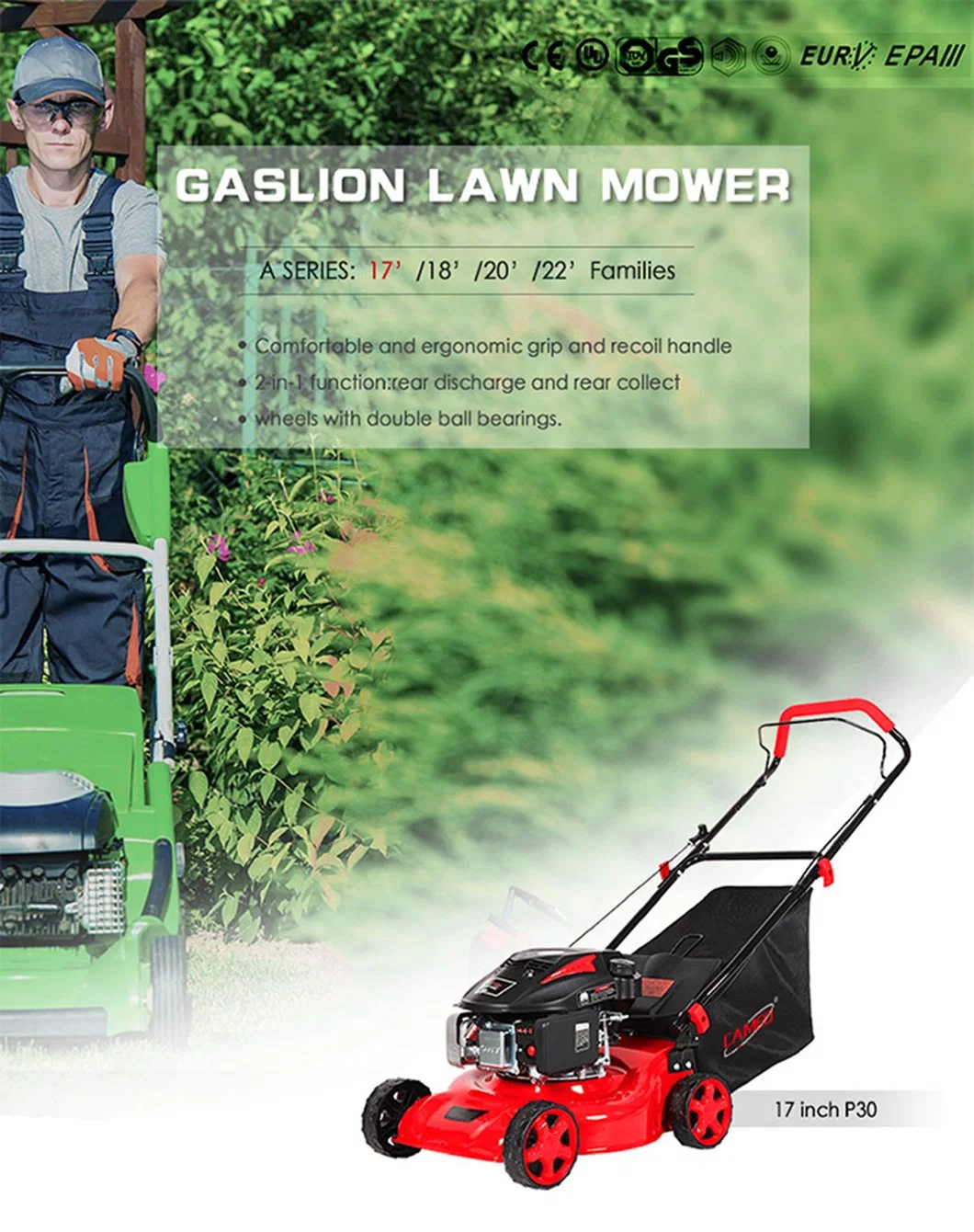 Factory Outlet 16 Inch Mower Grass Cutter